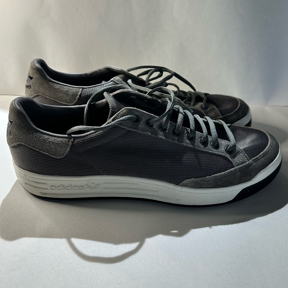 Adidas Rod Laver Grey Men's 11 white custom G47728